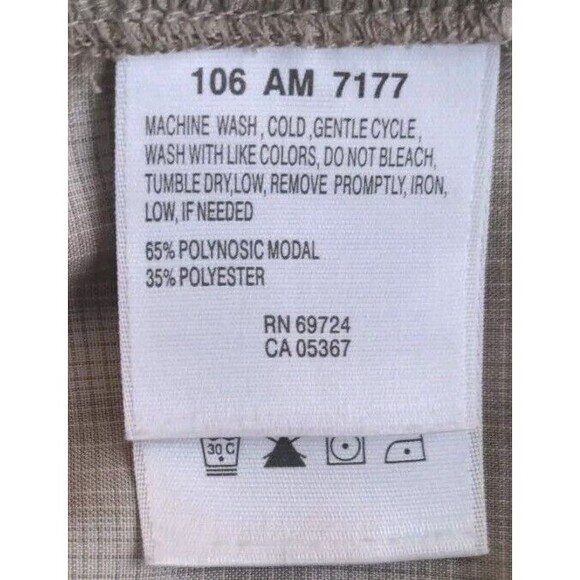 Nice COLUMBIA XCO Mens Plaid Short Sleeve Button Khaki Tan Cotton Shirt Sz L - Picture 11 of 11